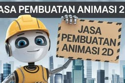 Jasa Buat Animasi 2D - 3D Animation