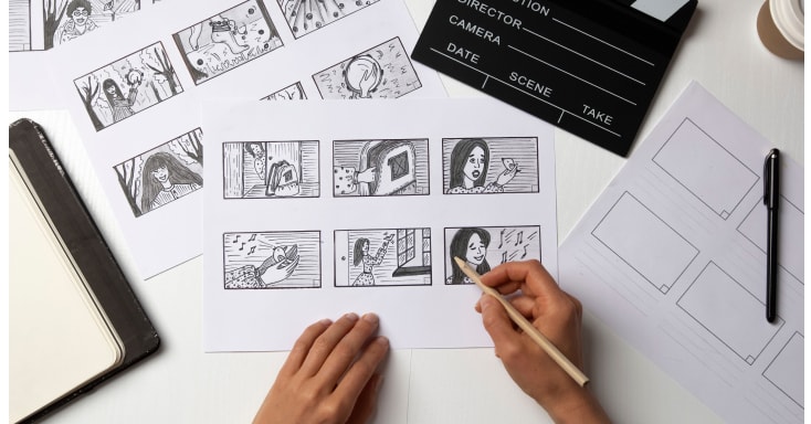 Jasa Pembuatan Storyboard untuk Proyek Visual Anda