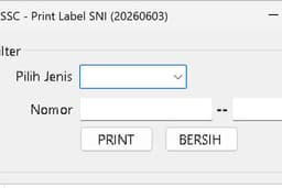 Aplikasi Untuk Print Label SNI