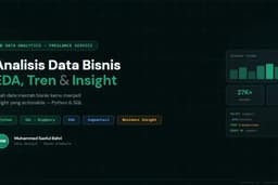 Analisis Data Bisnis: EDA, Tren & Insight dengan Python & SQL