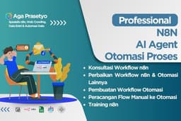 N8N Konsultasi otomasi workflow, perbaikan workflow, training n8n