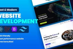Custom Website Responsif, Cepat, dan Profesional