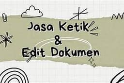 Layanan Profesional Editing Dokumen dan Terjemahan Bahasa (Jurnal, Skripsi, KTP, KK, Buku, dll.)