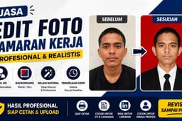 Jasa Edit Foto Lamaran Kerja Profesional