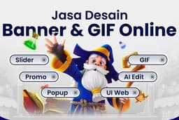 Jasa Desain Banner & GIF Online Terpercaya