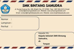 "Template Kop Surat Resmi untuk Korespondensi Sekolah" Tersedia berbagai Templet