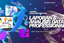 Jasa Analisis Data Professional | Visualisasi Data, Dashboard & Insight Bisnis | 2 Hari Selesai