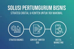 Jasa Strategi Bisnis, Content Writing SEO, dan Digital Marketing Terpadu