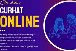 Jasa Curhat Online Rahasia & Aman, 100% privasi dijaga, 0% drama, .