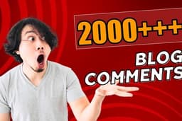 Jual 2000 Blog Comment Dofollow Backlink