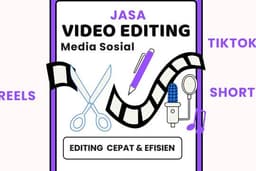 Jasa Video Editor untuk Reels, TikTok, dan Shorts