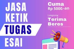 JASA KETIK TUGAS (ESAI/ESSAY)