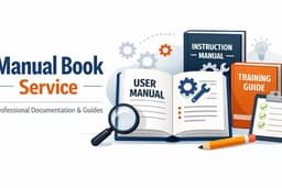 Jasa Pembuatan Dokumentasi / Dokumen Panduan / User Manual Book Software