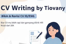 Jasa Pembuatan & Revisi CV - ID/ENG
