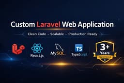 Jasa Web App Laravel & React – Sistem Bisnis, Dashboard, dan API Integration