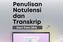 Penulisan Notulensi dan Transkrip