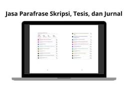 Jasa Parafrase dan Turnitin Skripsi, Tesis, Jurnal Skor Plagiasi Dijamin Turun