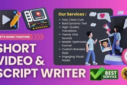 Jasa Editing Short Video & Script Writer