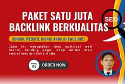 1 Juta Backlink SEO untuk Meningkatkan Peringkat dan Traffic Situs Bisnis Anda