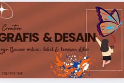 Desain grafis logo,stiker,benner dan label