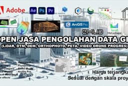 Jasa Pengolahan Data GIS (LiDAR, DEM, DTM, Orthophoto, Pembuatan Peta, Video Drone Progress)