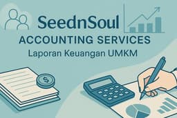 Jasa Laporan Keuangan UMKM | Pembukuan Sederhana | Pajak PPh 21 & SPT Masa