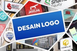DESAIN LOGO EKSKLUSIF, supaya brand anda lebih dikenal.