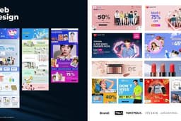 Banner Design Web, Design Store, E-Commerce