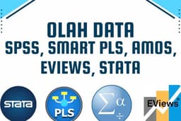 OLAH DATA SPSS / SMART-PLS/ E-VIEWS / STATA / OLAH DATA CEPAT