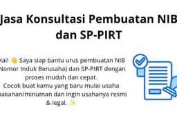 Jasa Konsultasi Pembuatan NIB dan SP-PIRT