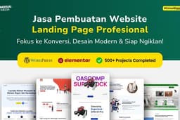 Pembuatan Landing Page Profesional + Copywriting