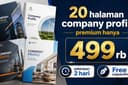 Jasa pembuatan company profile premium