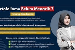 Jasa Membuat Portofolio Untuk Daftar Kerja, Magang, Volunteer, dan Organisasi