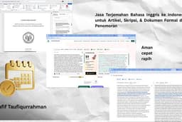 Jasa Terjemahan Bahasa Inggris ke Indonesia untuk Artikel, Skripsi, & Dokumen Formal dan Penomoran
