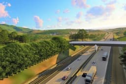 Visualisasi (Rendering) Jalan TOL