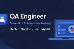 Quality Assurance (QA) Manual/Automation Tester untuk Website & App