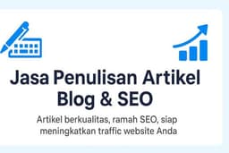 Jasa Penulisan Artikel Blog & SEO Friendly
