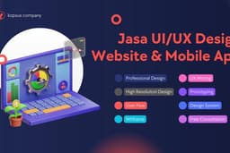 UI/UX Design Website & Mobile App modern Professional