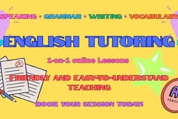 Private English Class | Speaking, Grammar, Writing