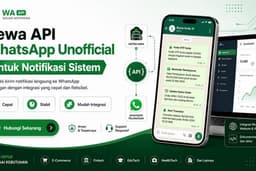 Sewa API WhatsApp Unofficial untuk Notifikasi Sistem Pertahun