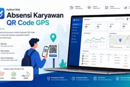 Aplikasi Absensi Karyawan QR Code dan GPS Location