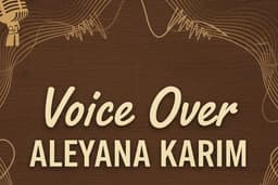 Voice Over