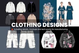 MERANCANG SEGALA DESAIN PAKAIAN, HOODIE, CELANA, JAKET DAN SERAGAM DENGAN PAKET TEKNIS UNTUK BRAND