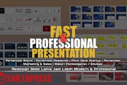 Desain PPT Cepat dibawah 24Jam Profesional Untuk Deadline Mendesak