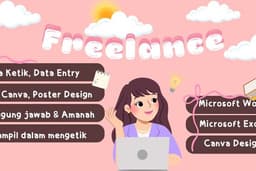 Jasa Ketik, Data Entry, Canva Design