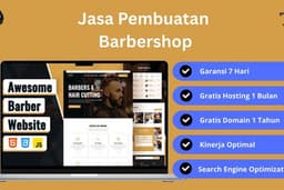 Jasa Pembuatan Website Barbershop