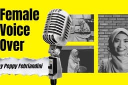 Female Voice Over Talent - Bahasa Indonesi, Inggris, Sunda