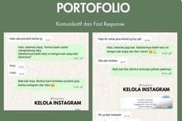Jasa Admin / Customer Support Onlineshop WA, IG atau Shopee (Bulanan)