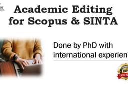 Edit Artikel Ilmiah Jurnal Scopus & SINTA