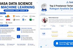 Jasa Data Science & Machine Learning — Analisis Data, Forecasting & Dashboard Profesional